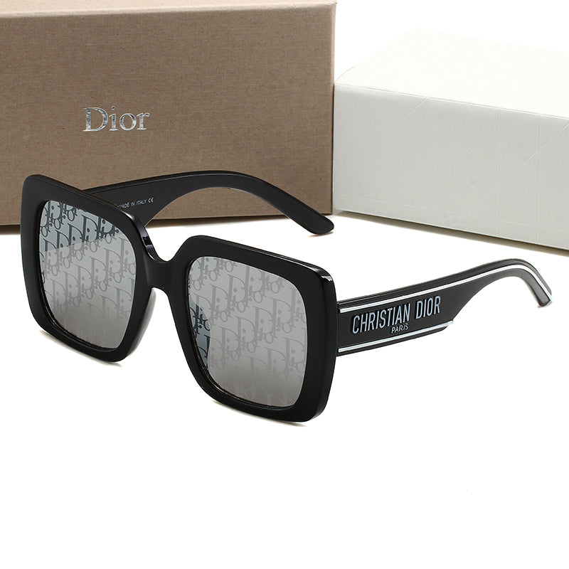 Luxury Large Frame Sunglasses Y-535s-sss-12