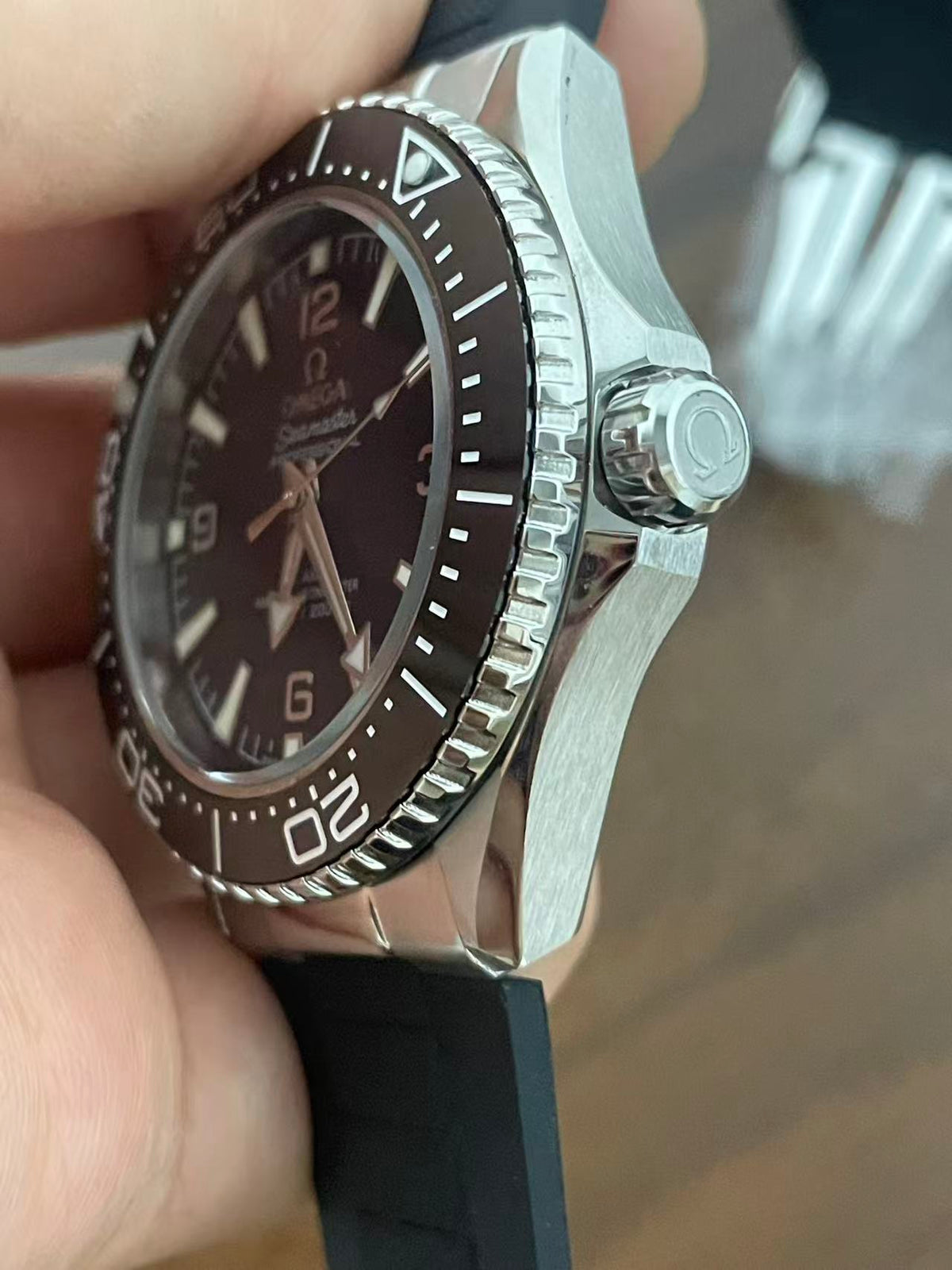 Replica Seamaster 600M Rubber Strap Automatic Mechanical Mens Watches 42MM 217.32.42.21.01.001-1