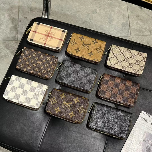 Luxury Monogram Zipper Wallet Collection –  and BBR