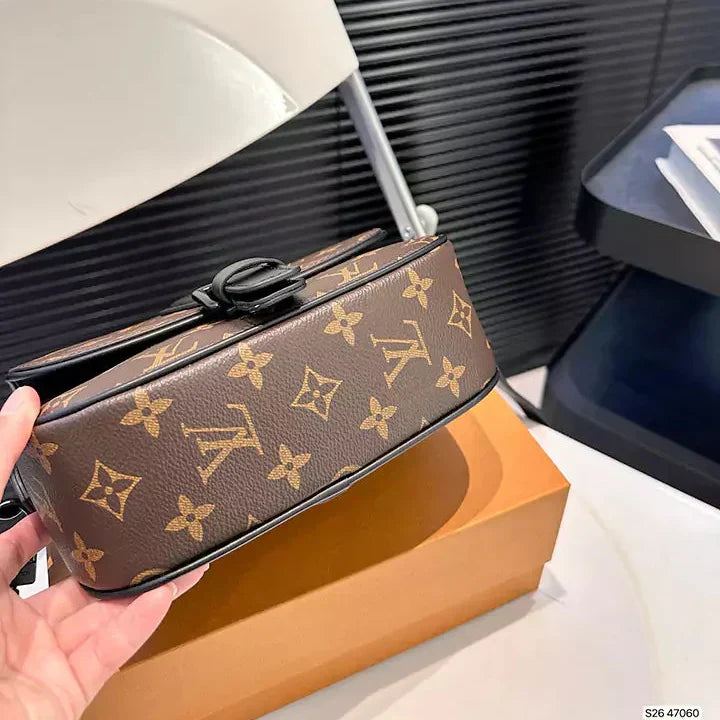 Luxury Bag High-Quality Leather Monogram Pattern
