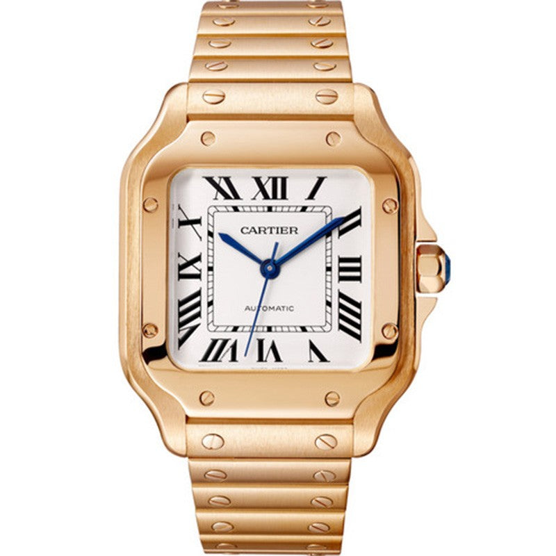 Replica Santos 904l Stainless Steel Automatic Mechanical Watch 39mm/35mm WGSA0007-1