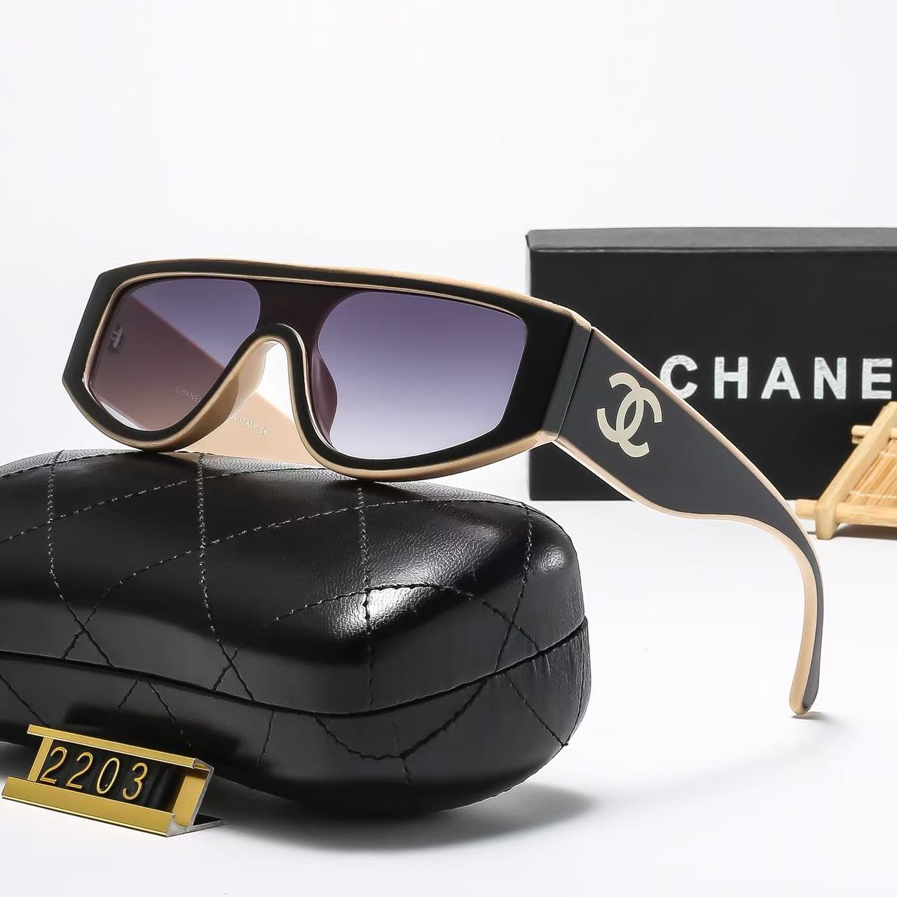 Fashion hot 6 color sunglasses 2203s-sss-12