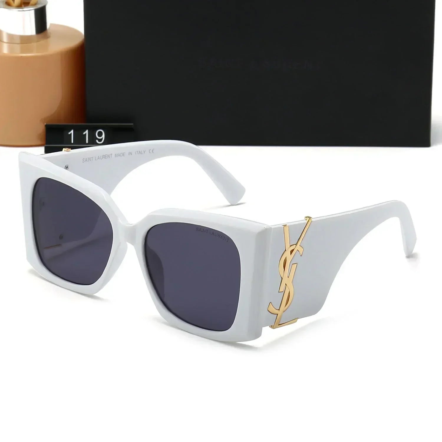 Luxury Large Frame Sunglasses Y-018s-sss-12
