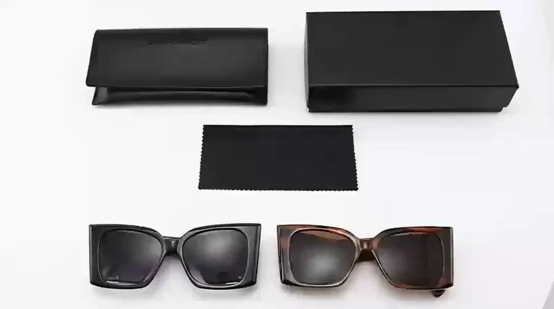 Luxury Large Frame Sunglasses Y-018s-sss-12