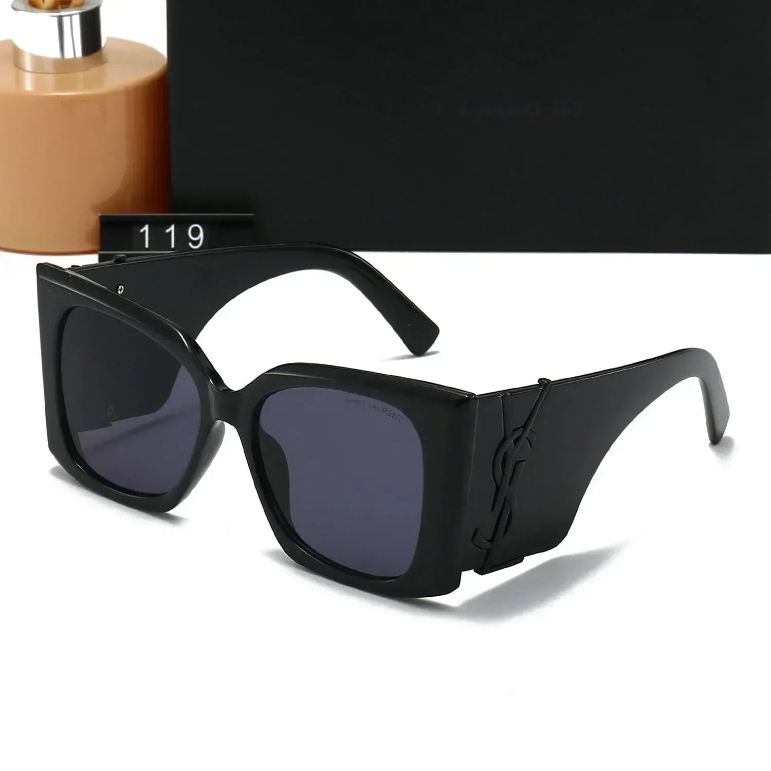 Luxury Large Frame Sunglasses Y-018s-sss-12