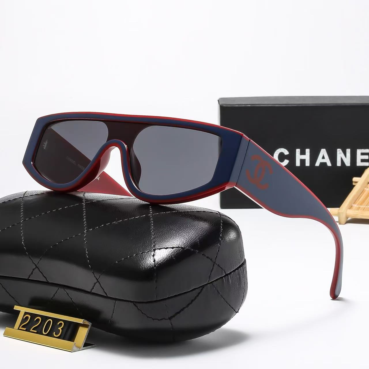 Fashion hot 6 color sunglasses 2203s-sss-12