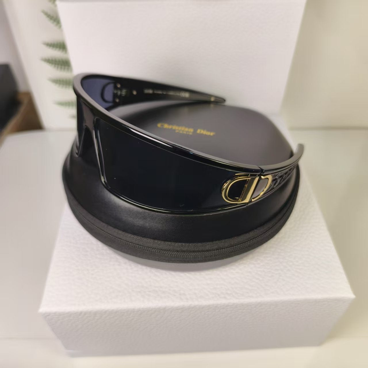 Luxury Large Frame Sunglasses Y-0882s-sss-12
