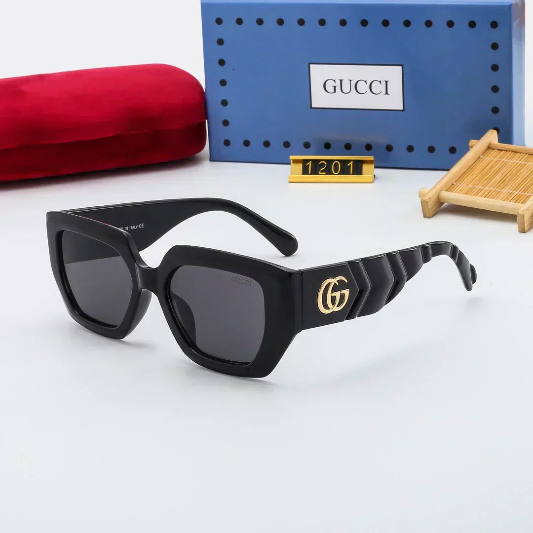 RECTANGULAR-FRAME SUNGLASSES 1201s-sss-12