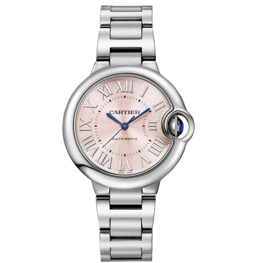 Ballon Bleu WSBB0068 904l Stainless Steel Automatic Mechanical Watch 33mm-1