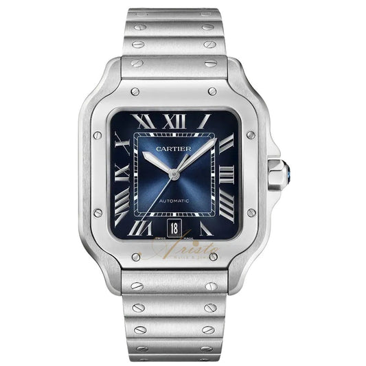 Replica Santos 904l Stainless Steel Automatic Mechanical Watch 39mm/35mm WSSA0071-1