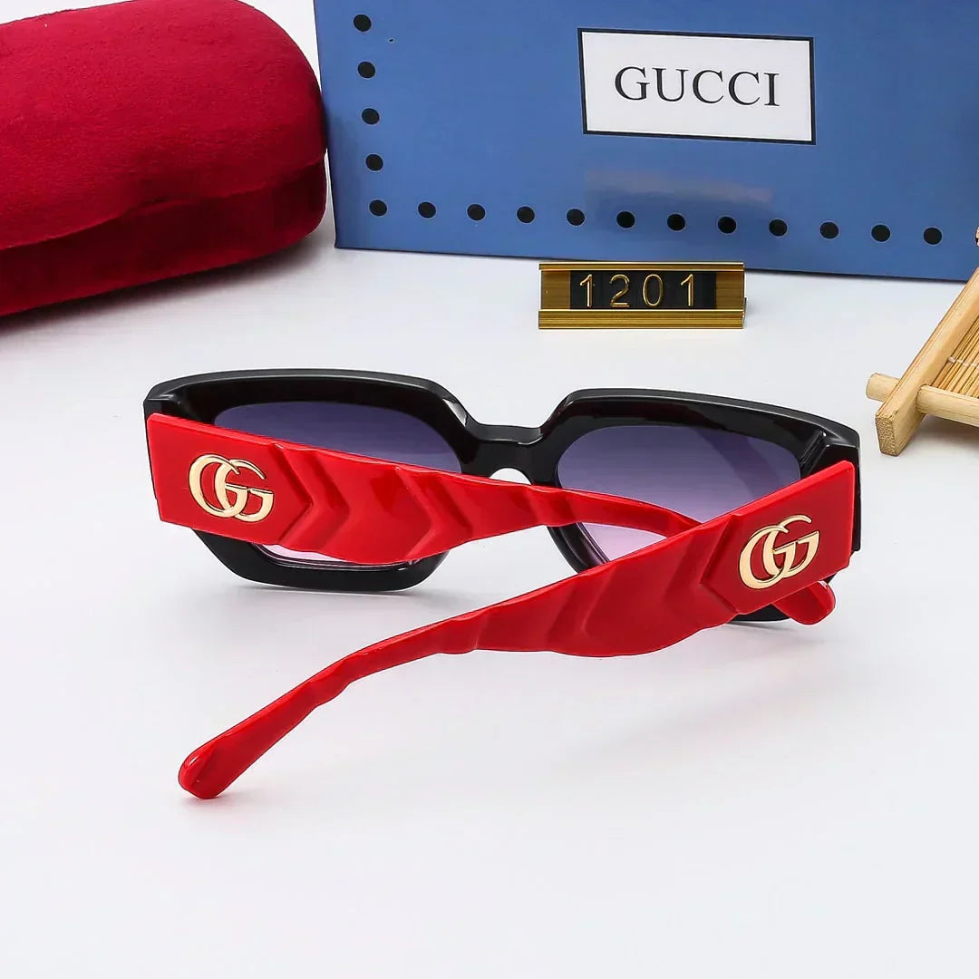 RECTANGULAR-FRAME SUNGLASSES 1201s-sss-12
