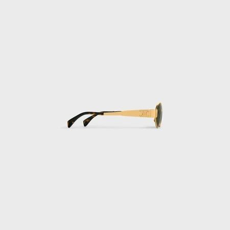 Oval-frametone METAL SUNGLASSESs-sss-12