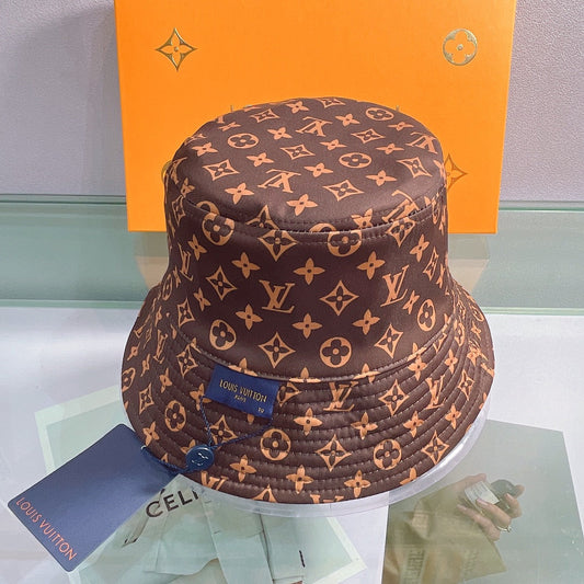 Luxury Monogram Reversible Bucket Hat