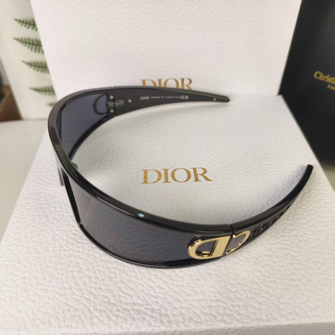 Luxury Large Frame Sunglasses Y-0882s-sss-12