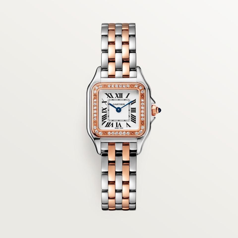 Replica Panthere 904l Stainless Steel Quartz Watch 27mm/22mm-1