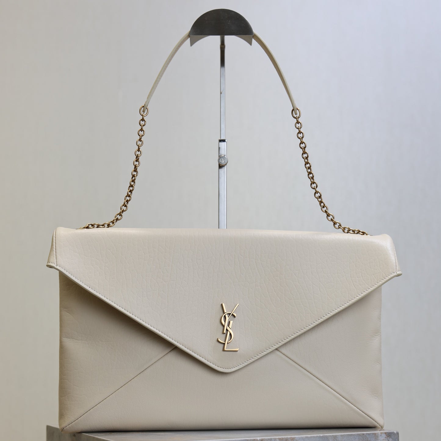 Prada Cassandre XXL Bag 35cm White Lambskin Light GHW