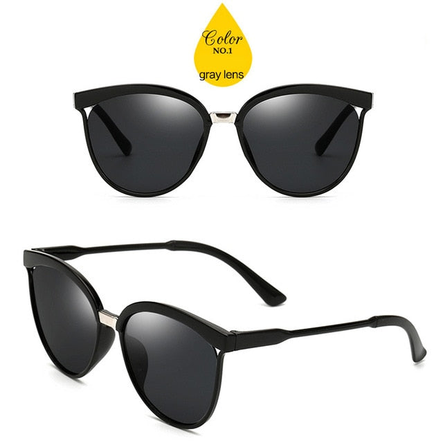 LeonLion Candies Brand Designer Cat Eye Sunglasses Women Luxury Plastic Sun Glasses Classic Retro Outdoor Oculos De Sol Gafass-sss-12