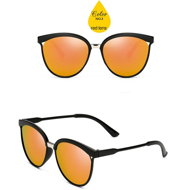 LeonLion Candies Brand Designer Cat Eye Sunglasses Women Luxury Plastic Sun Glasses Classic Retro Outdoor Oculos De Sol Gafass-sss-12