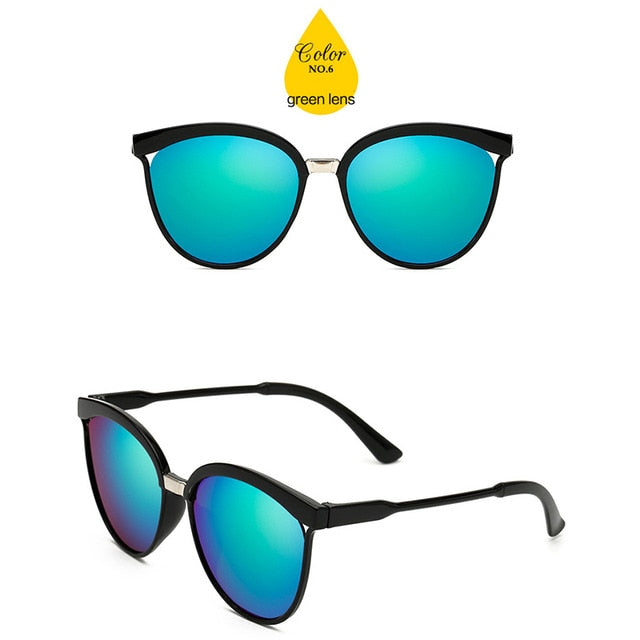 LeonLion Candies Brand Designer Cat Eye Sunglasses Women Luxury Plastic Sun Glasses Classic Retro Outdoor Oculos De Sol Gafass-sss-12