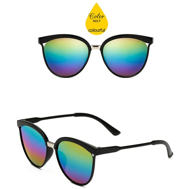 LeonLion Candies Brand Designer Cat Eye Sunglasses Women Luxury Plastic Sun Glasses Classic Retro Outdoor Oculos De Sol Gafass-sss-12